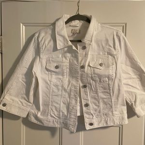 White Loft jean jacket
